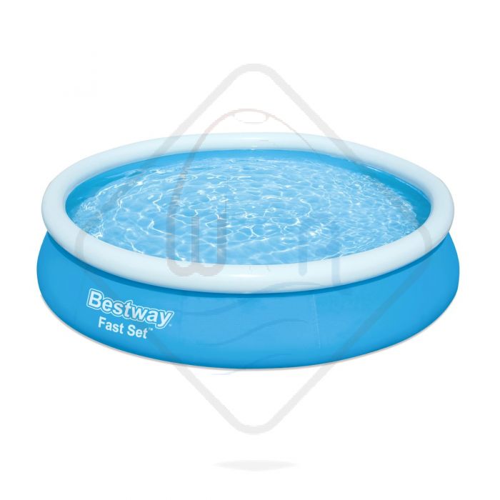 Swimming pool with inflatable top edge 274x76cm