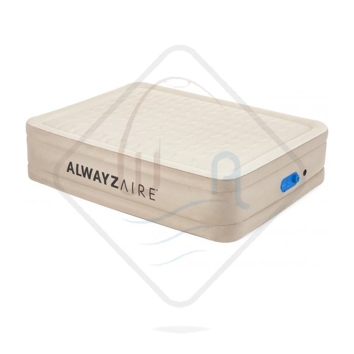 Bestway  80"x60"x20"/2.03m x 1.52m x 51cm Fortech Airbed Queen Built-in APP AC Pump