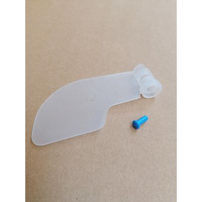 Side flap and pin for Kokido Delta 100-RC16